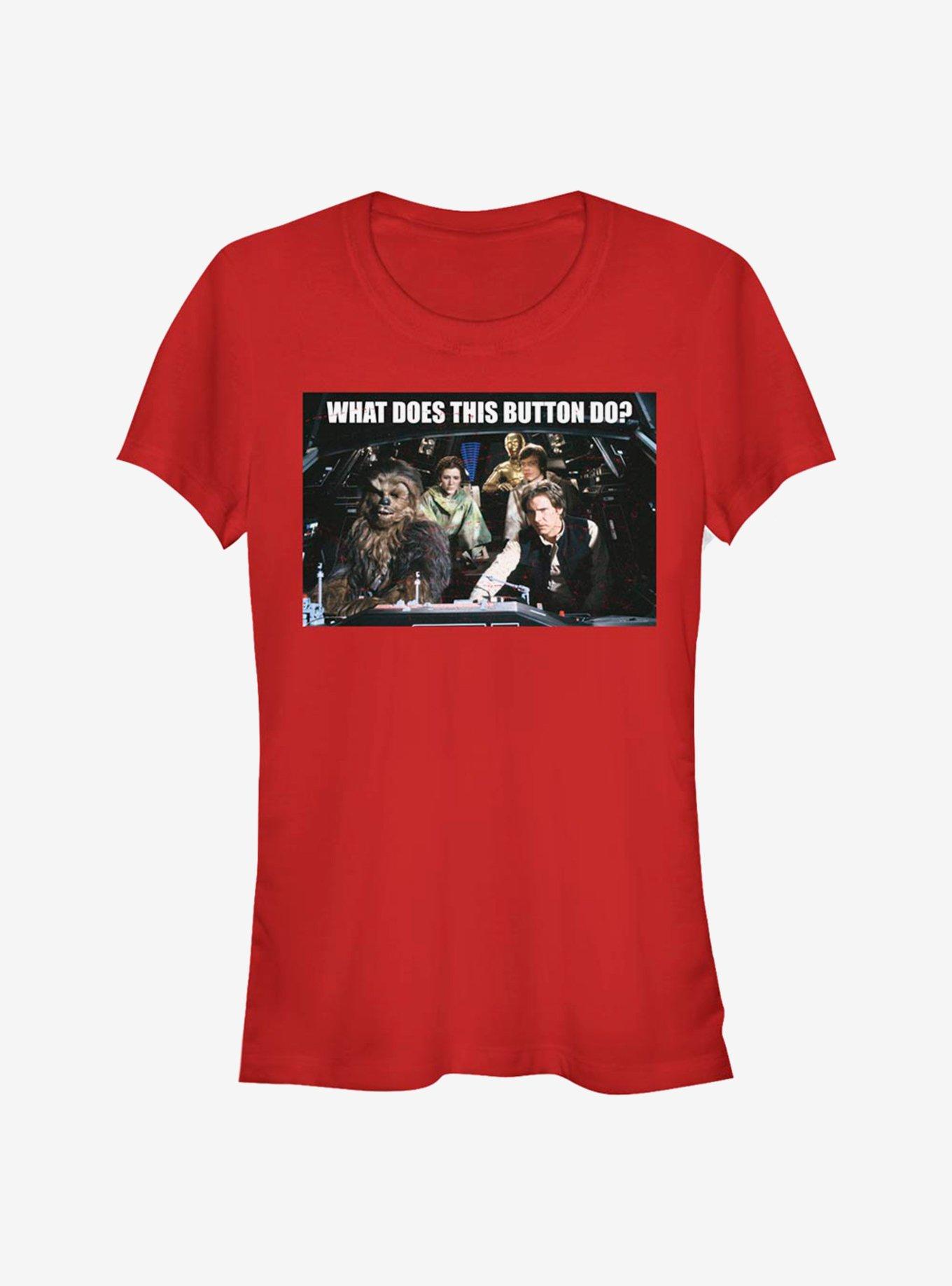 Star Wars Falcon Crew Button Girls T-Shirt, , hi-res