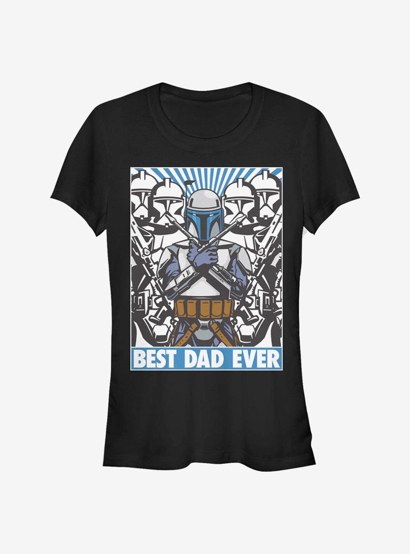 Star Wars Jango Dad Girls T-Shirt, BLACK, hi-res