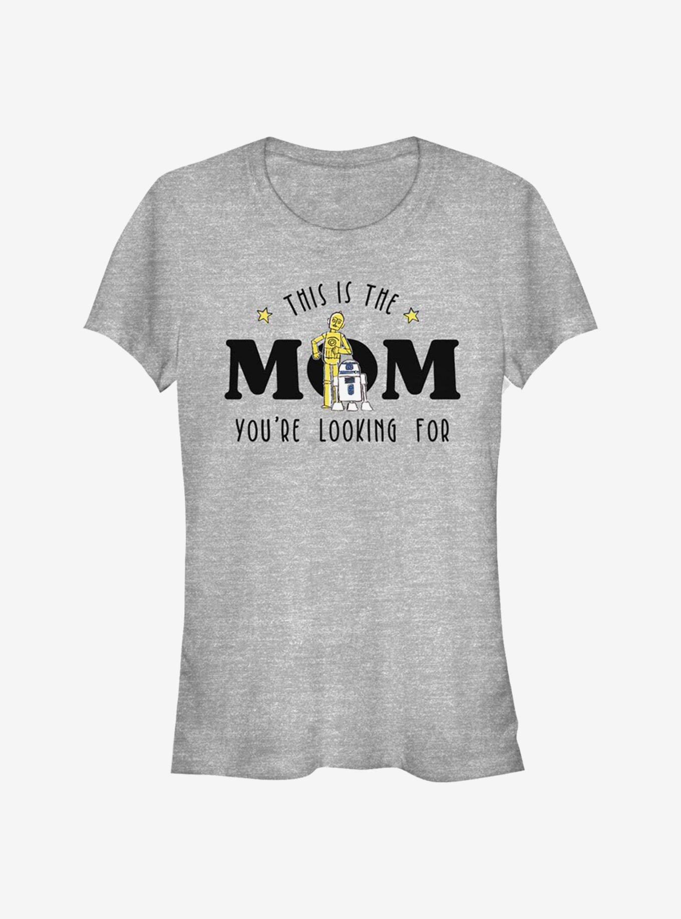 Star Wars Mom You're Looking For Girls T-Shirt, ATH HTR, hi-res