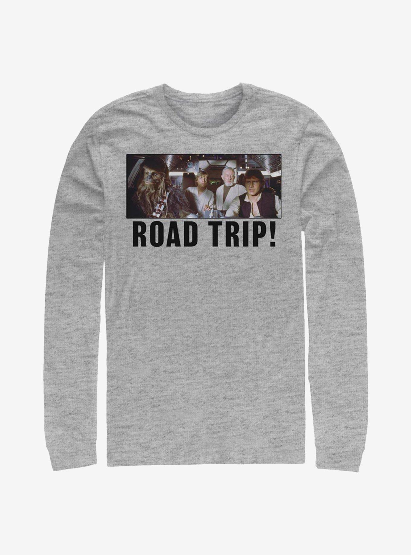Star Wars Road Trip Long-Sleeve T-Shirt, ATH HTR, hi-res