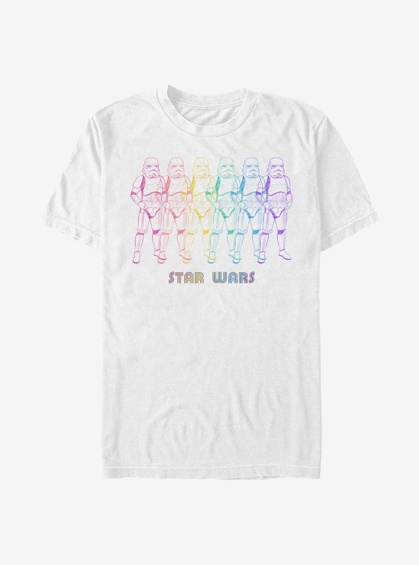 Star Wars Rainbow Line Stormtrooper T-Shirt