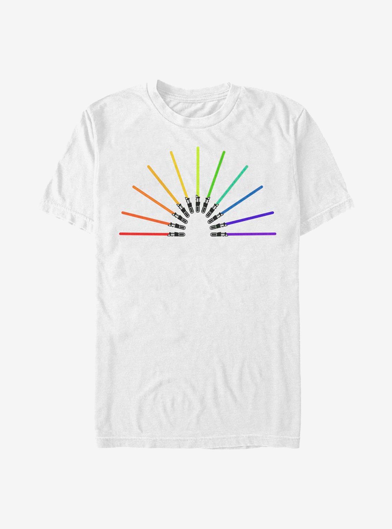 Star Wars Sabor Rainbow T-Shirt