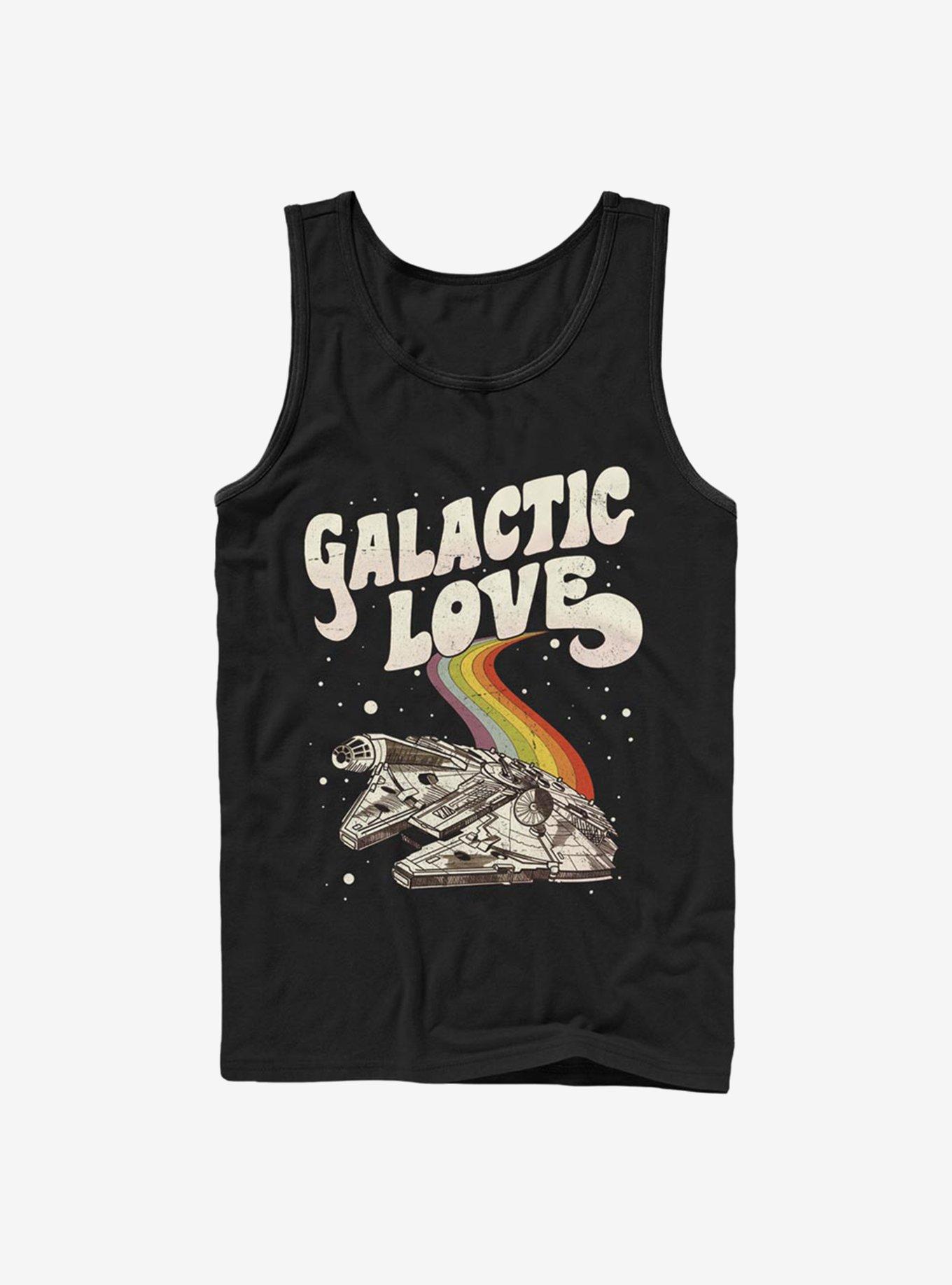 Star Wars Galactic Love Falcon Tank, BLACK, hi-res