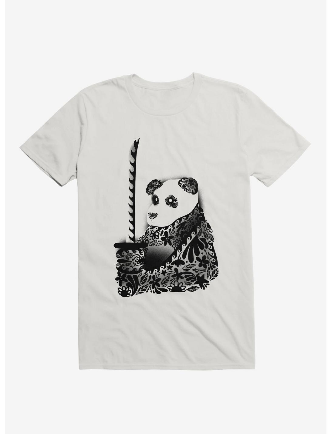 Yakuza Panda T-Shirt, WHITE, hi-res