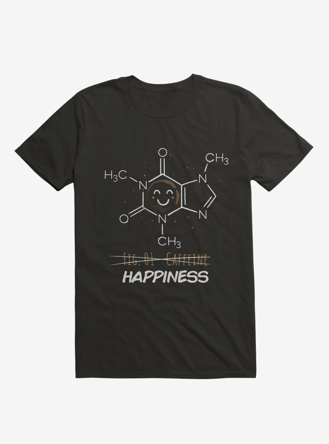 Caffeine Happiness T-Shirt, , hi-res