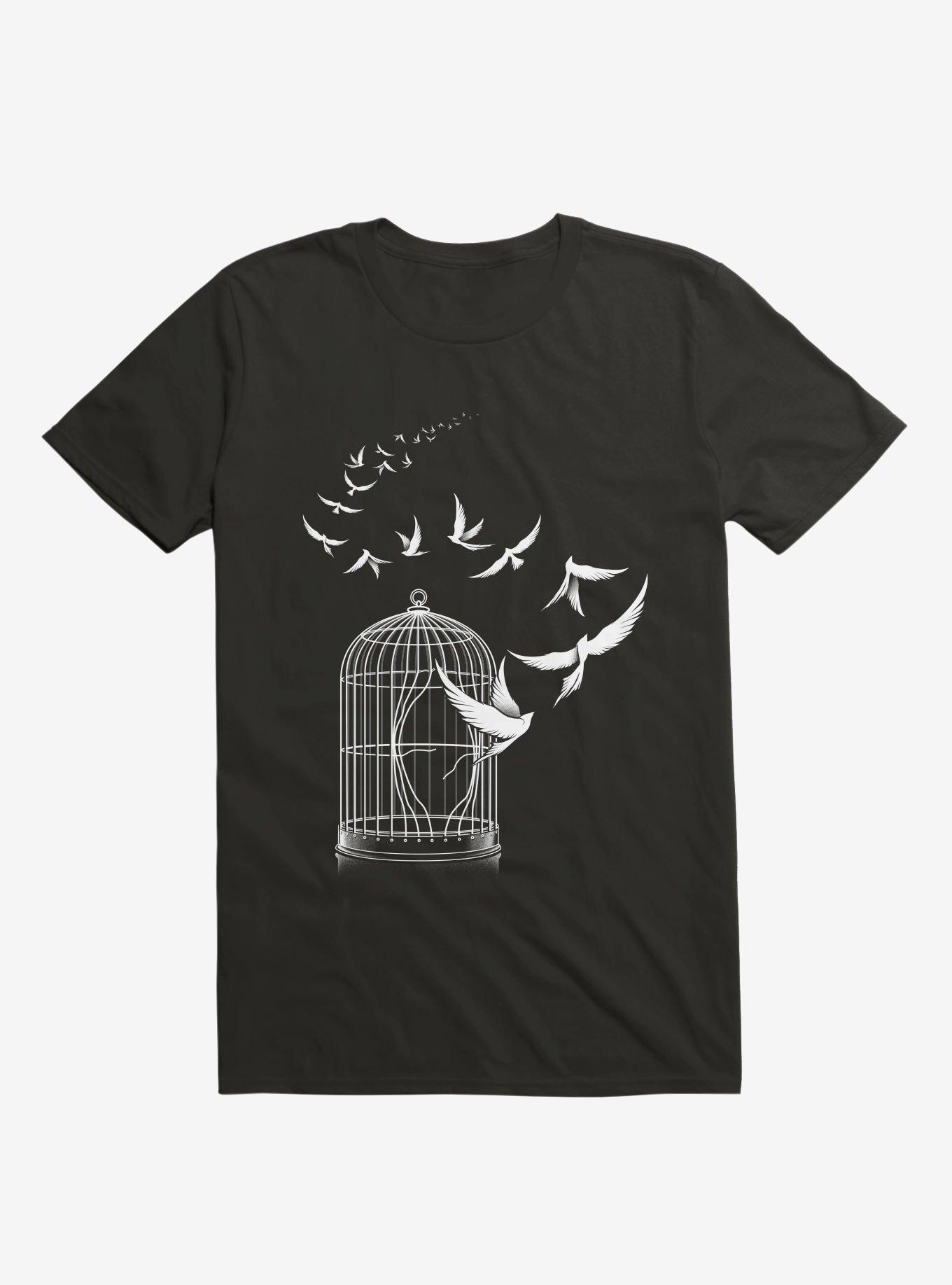 Freedom T-Shirt, BLACK, hi-res