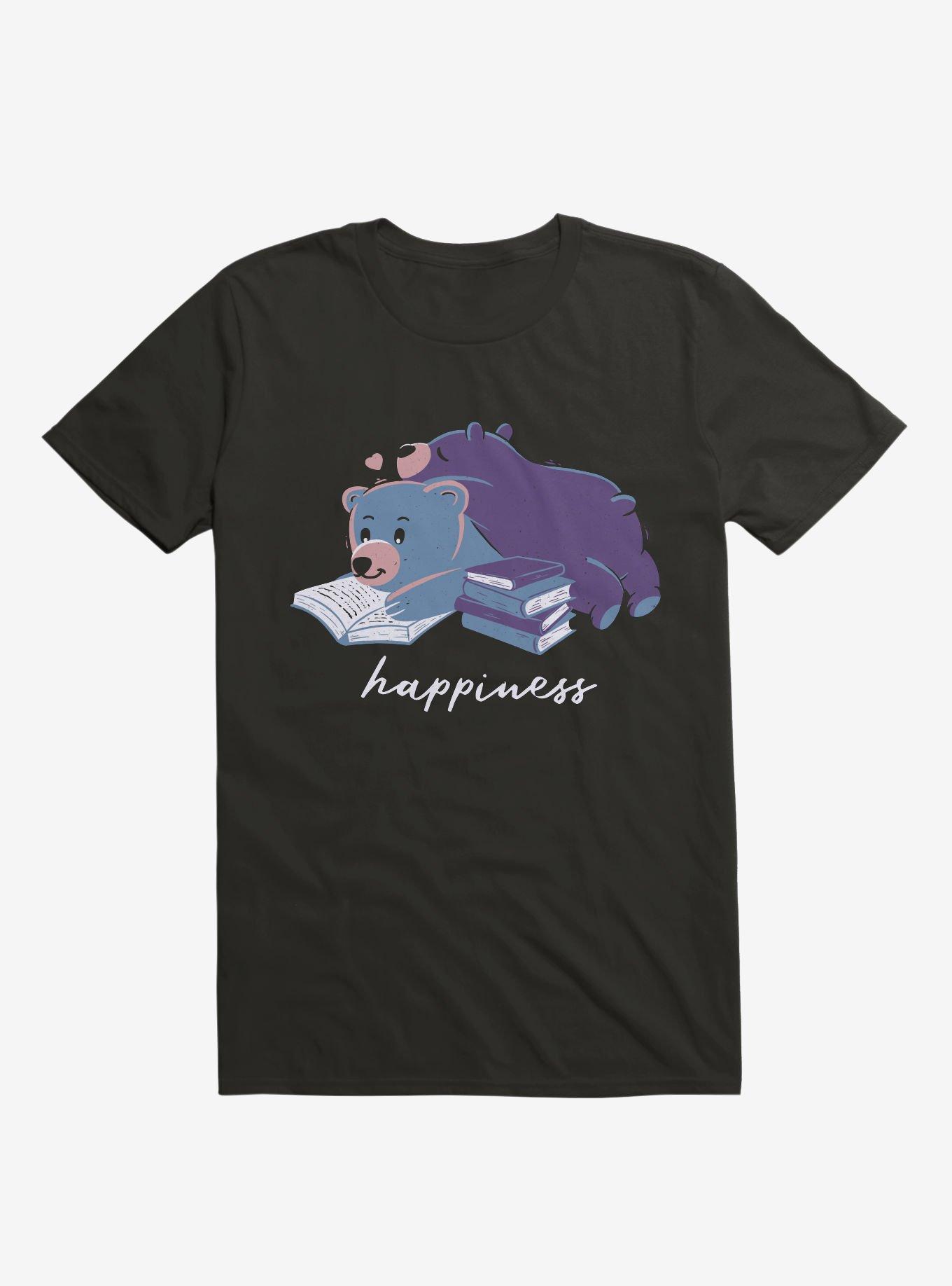 Happiness T-Shirt, BLACK, hi-res