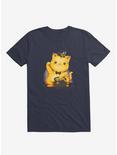 Irish Lucky Cat T-Shirt, NAVY, hi-res