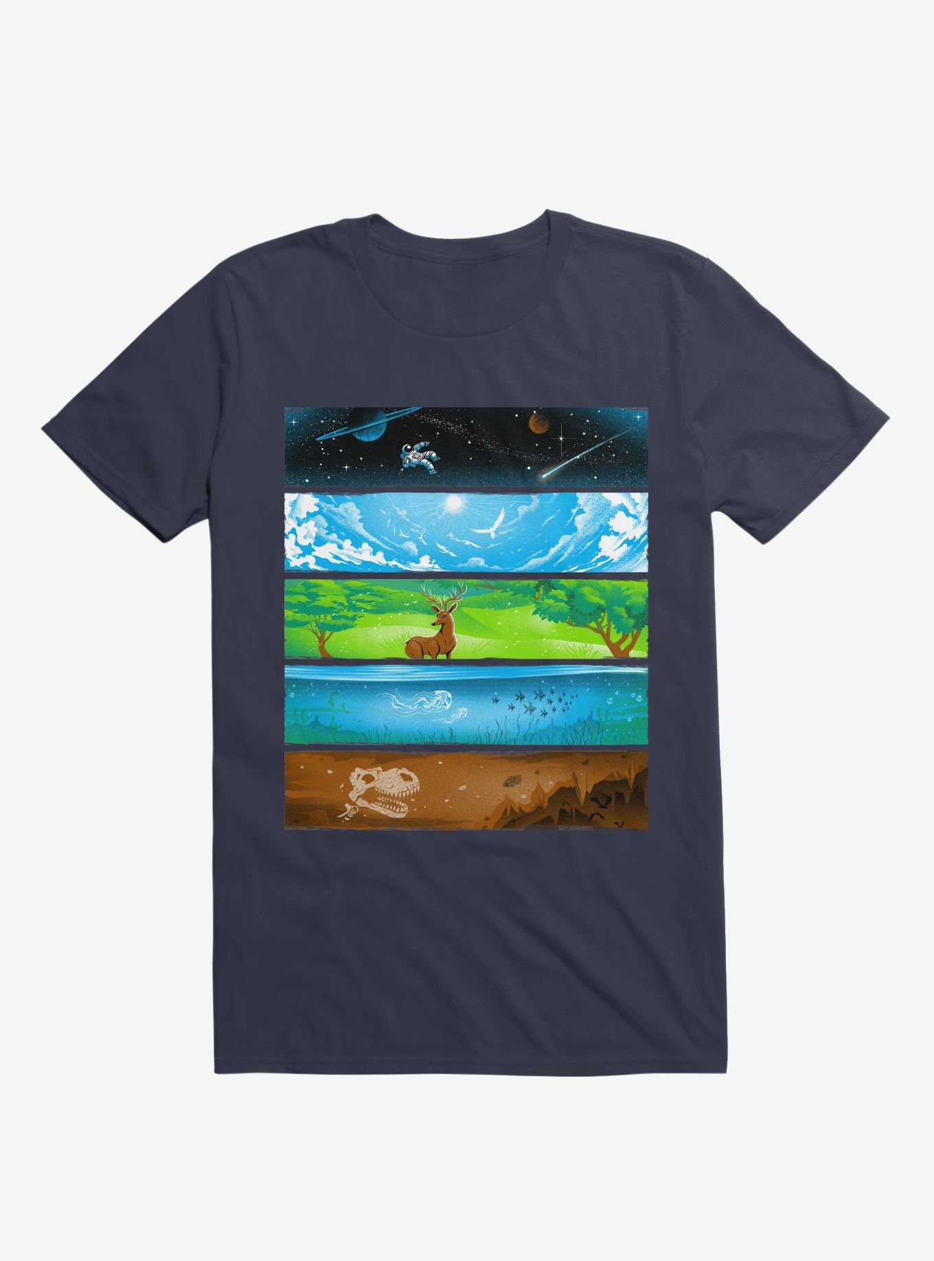 Across The Earth T-Shirt, , hi-res