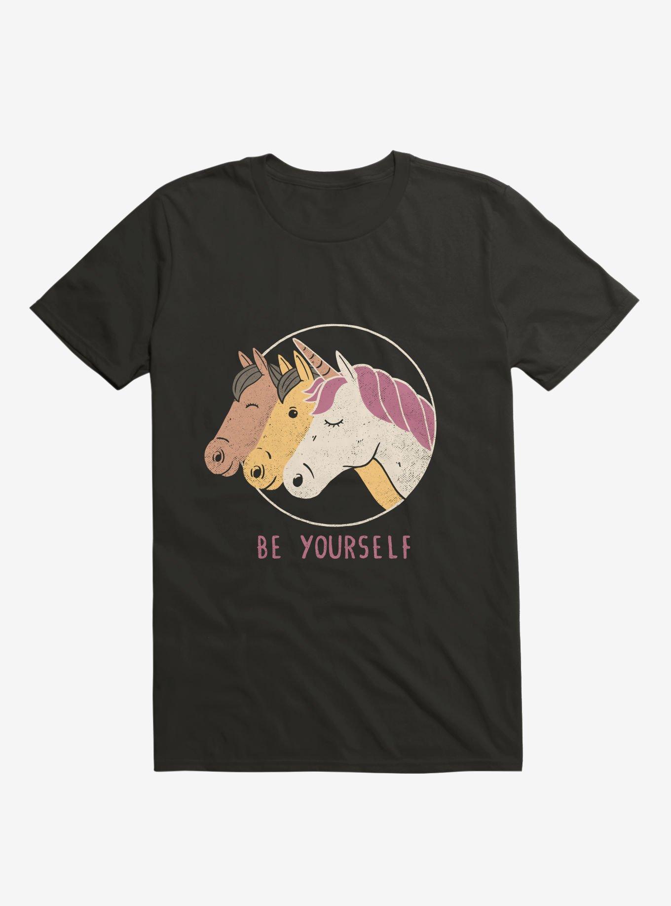 Be Yourself T-Shirt, BLACK, hi-res