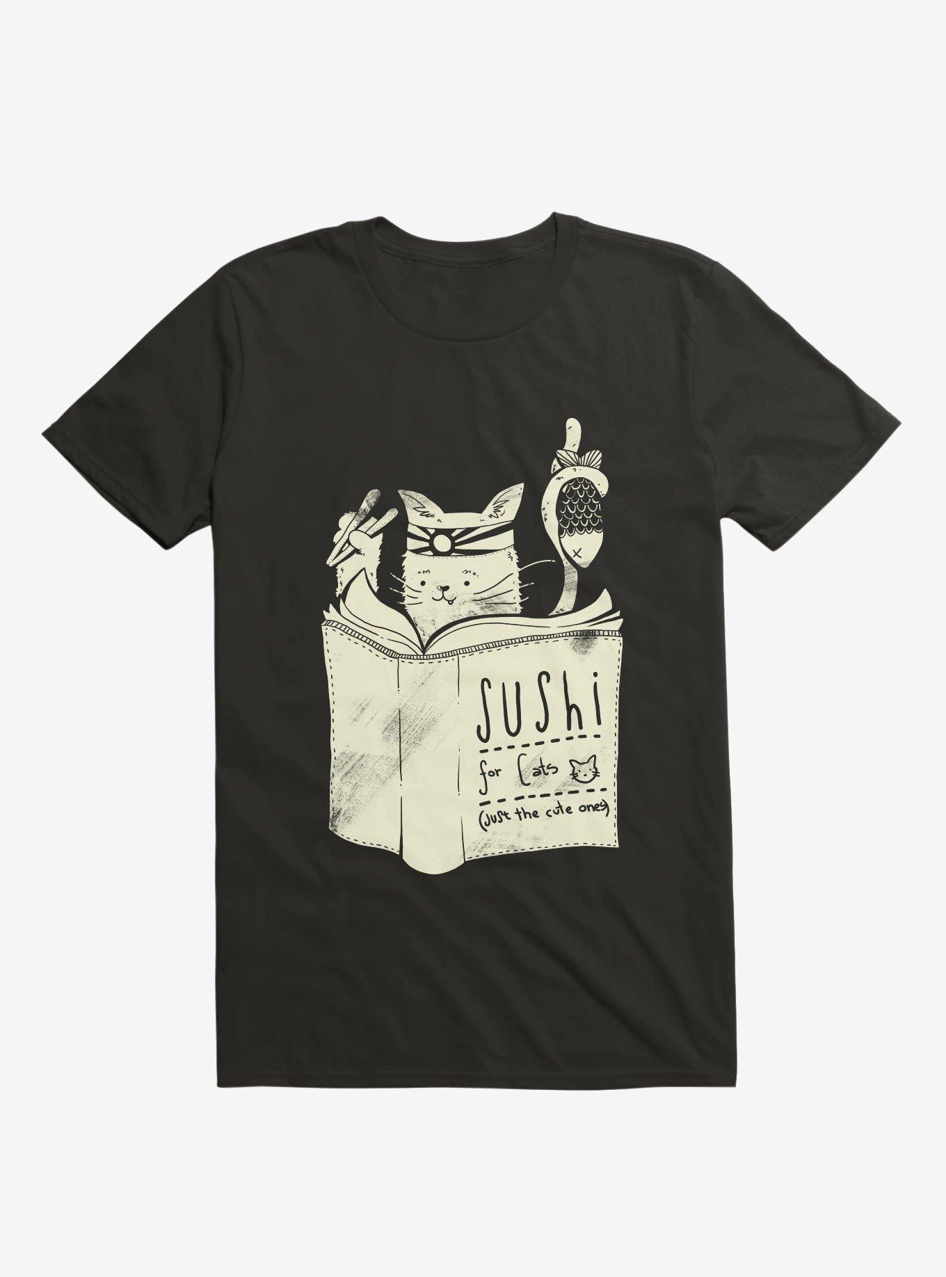 Sushi For Cats T-Shirt, , hi-res