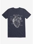 Astro Heart T-Shirt, NAVY, hi-res