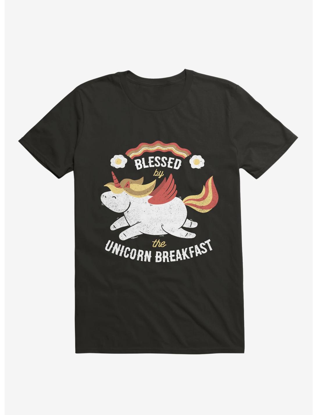 Bacon Breakfast T-Shirt, BLACK, hi-res