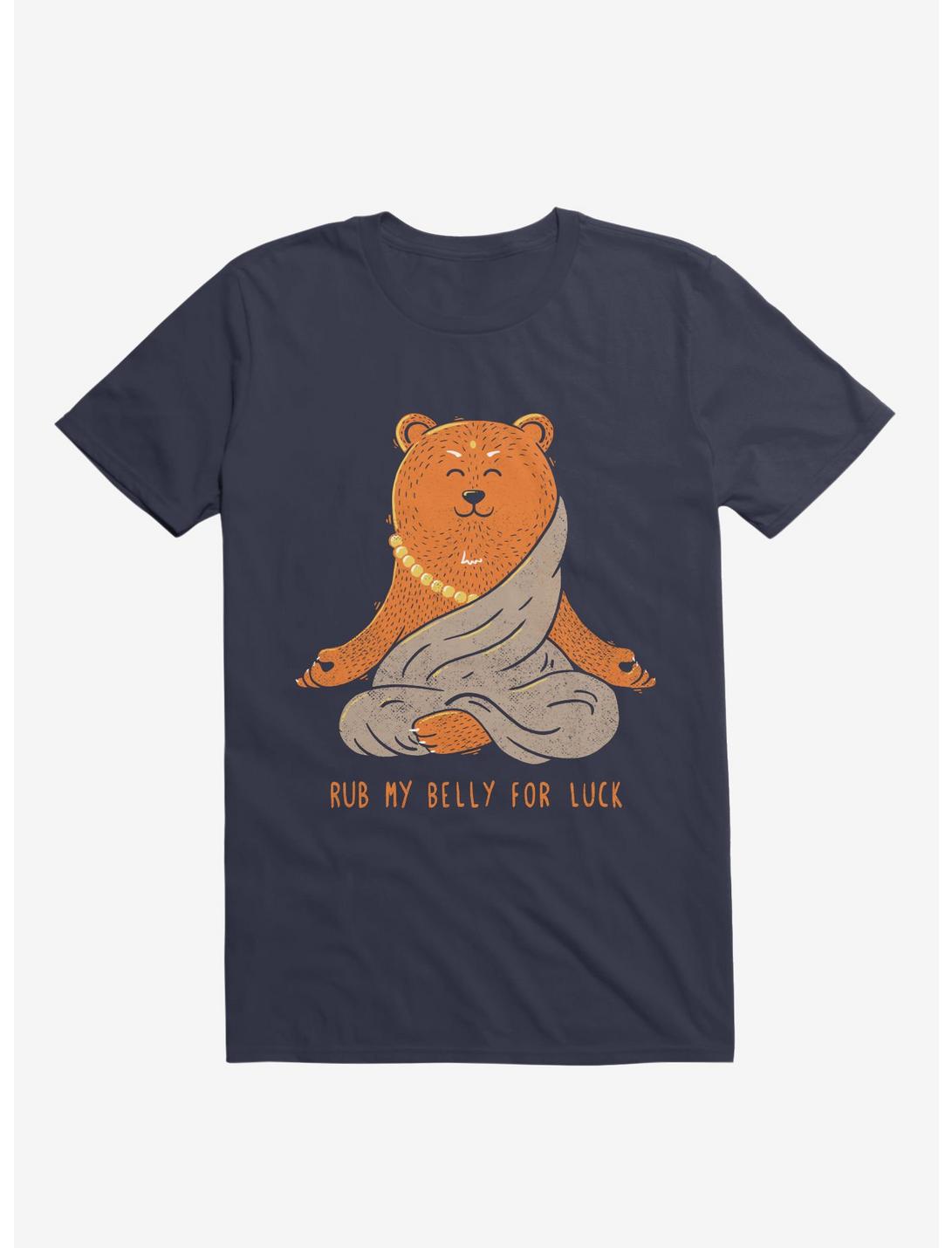 Buddha Bear T-Shirt, NAVY, hi-res