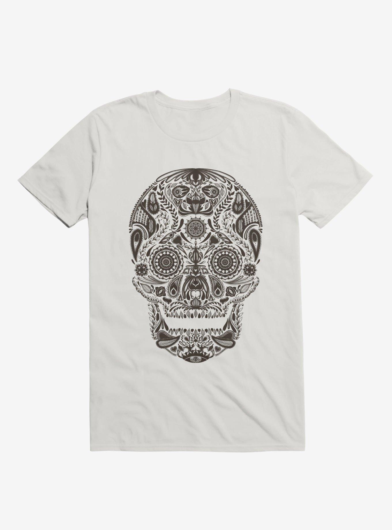 Dia De Los Muertos T-Shirt, WHITE, hi-res