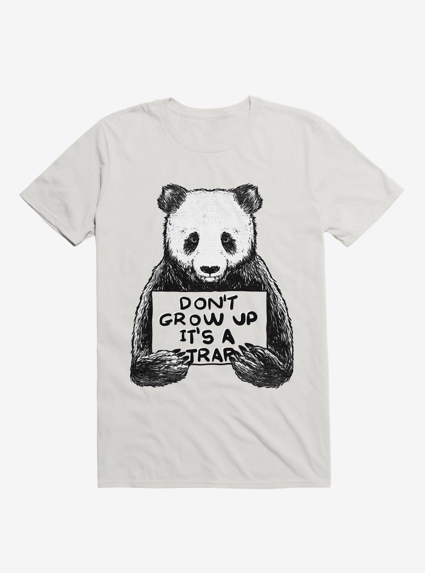 Don't Grow Up It's A Trap T-Shirt, WHITE, hi-res