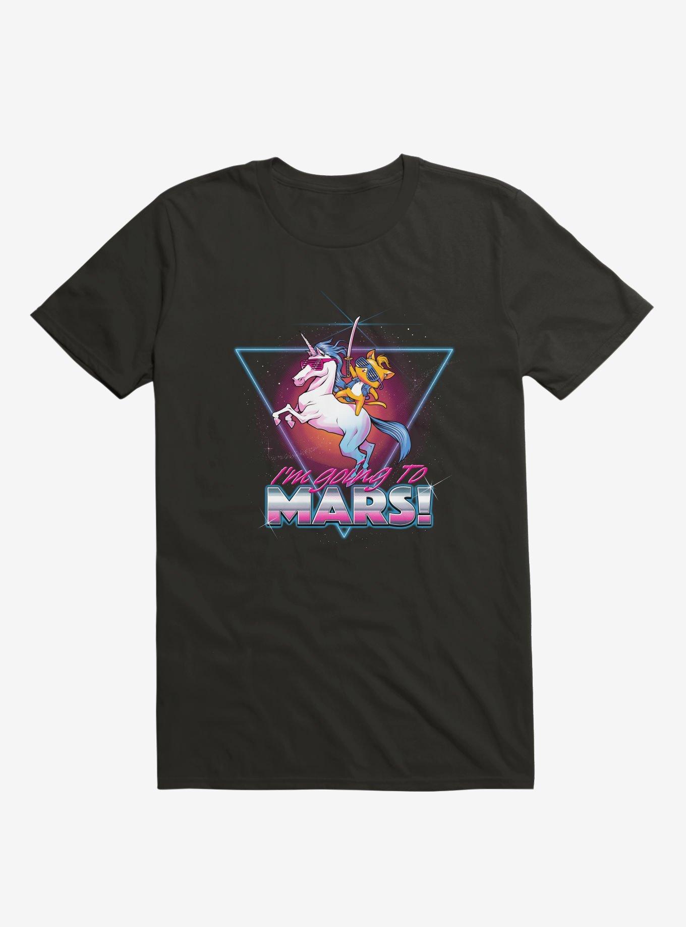 I'm Going To Mars! T-Shirt, BLACK, hi-res