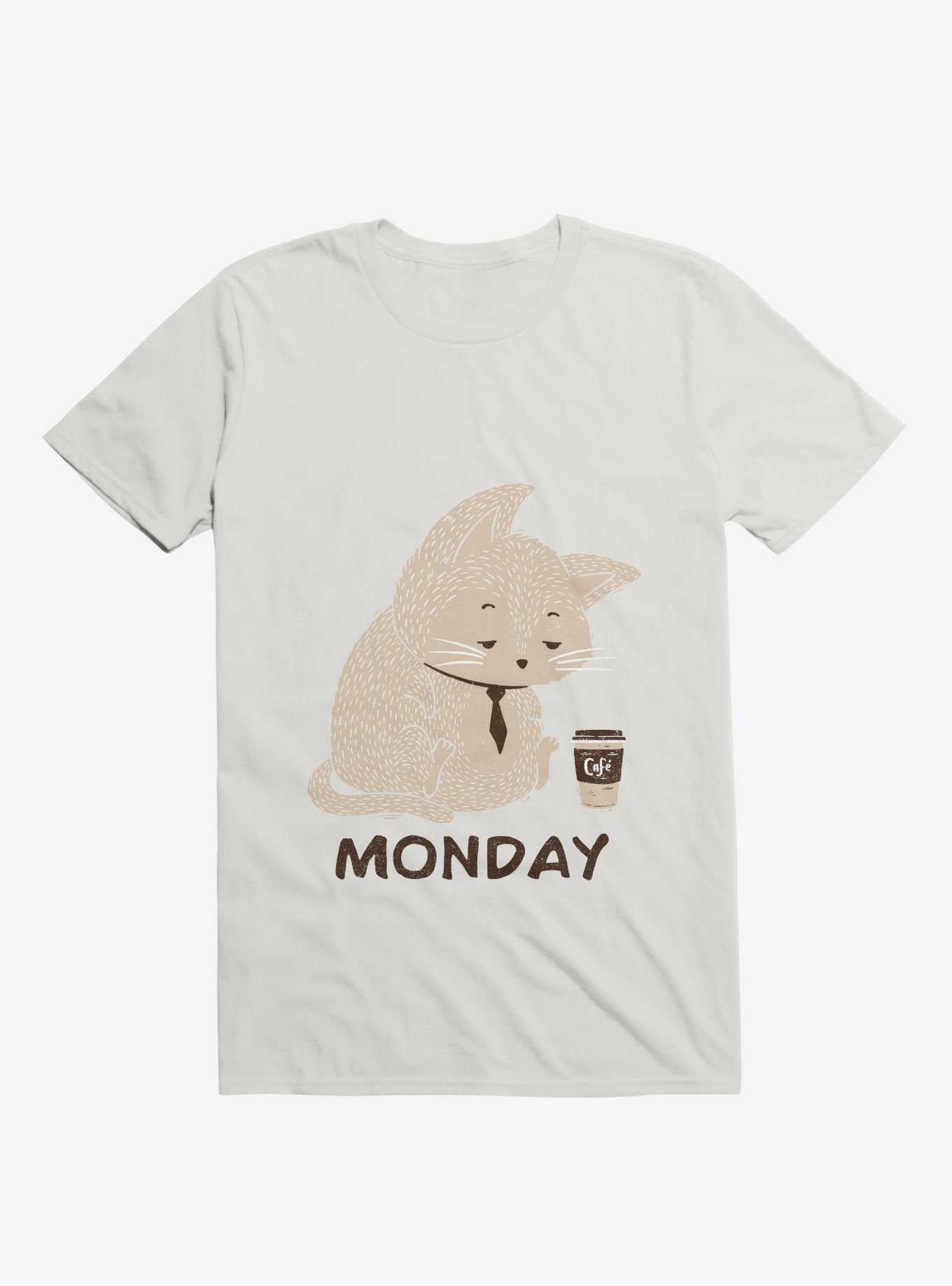 Monday Cat T-Shirt, , hi-res