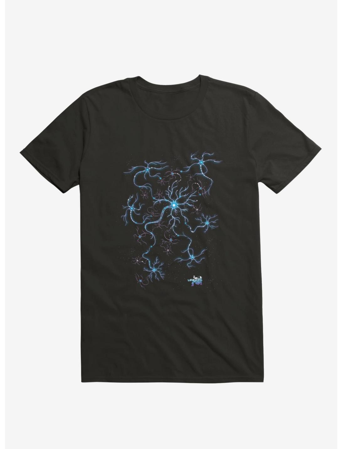 Neuron Galaxy T-Shirt, BLACK, hi-res