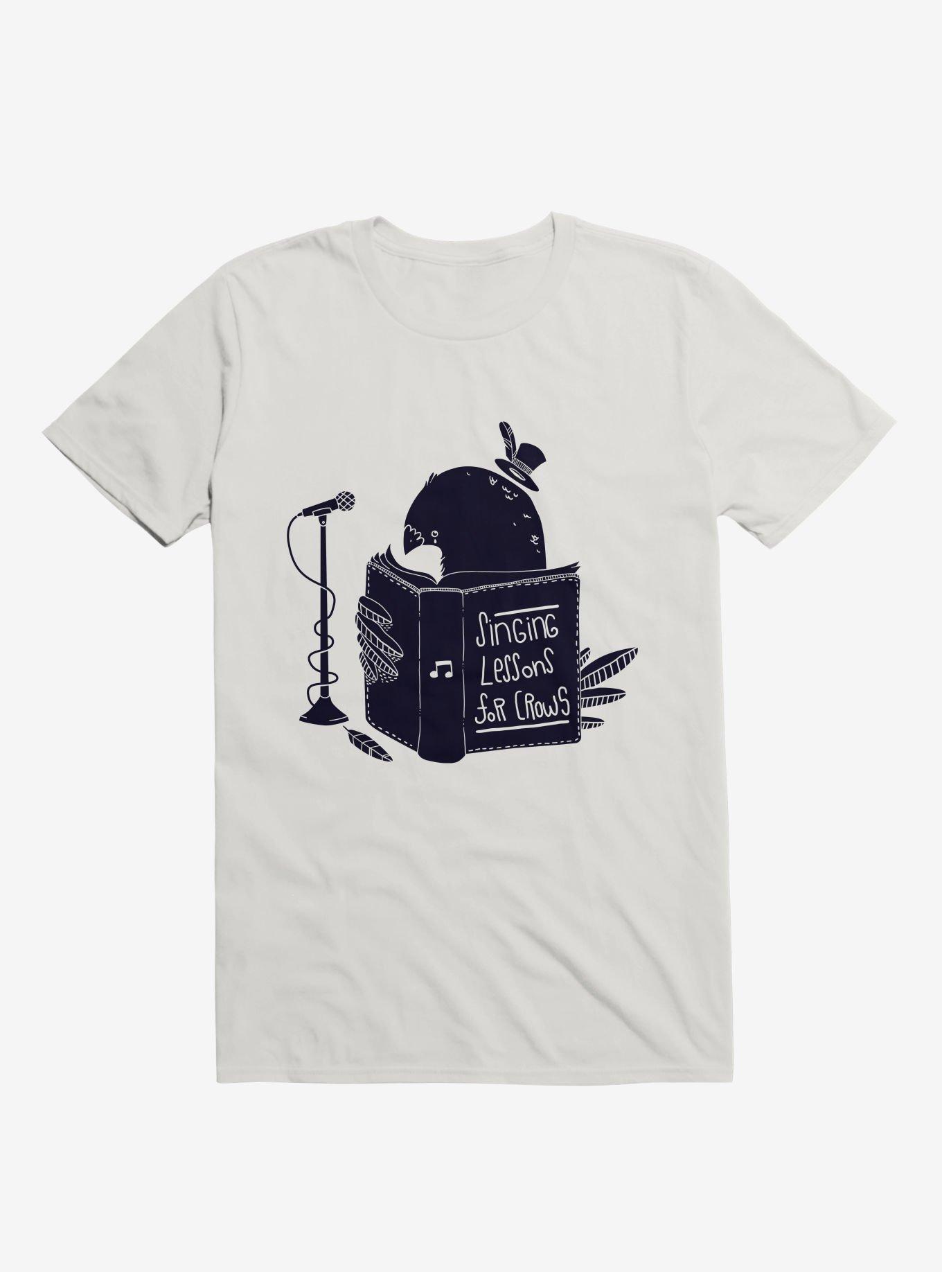Singing Lessons T-Shirt, WHITE, hi-res