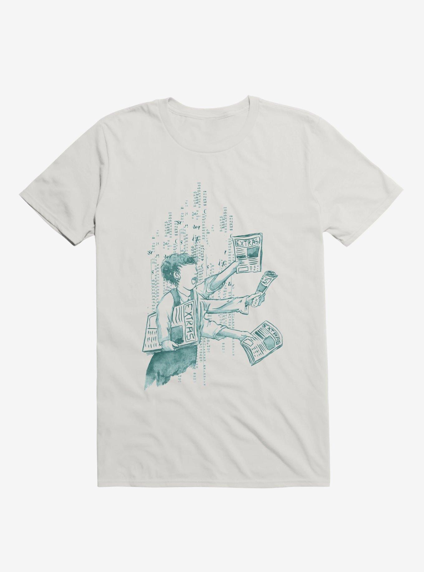 Extra Extra Extra T-Shirt, WHITE, hi-res