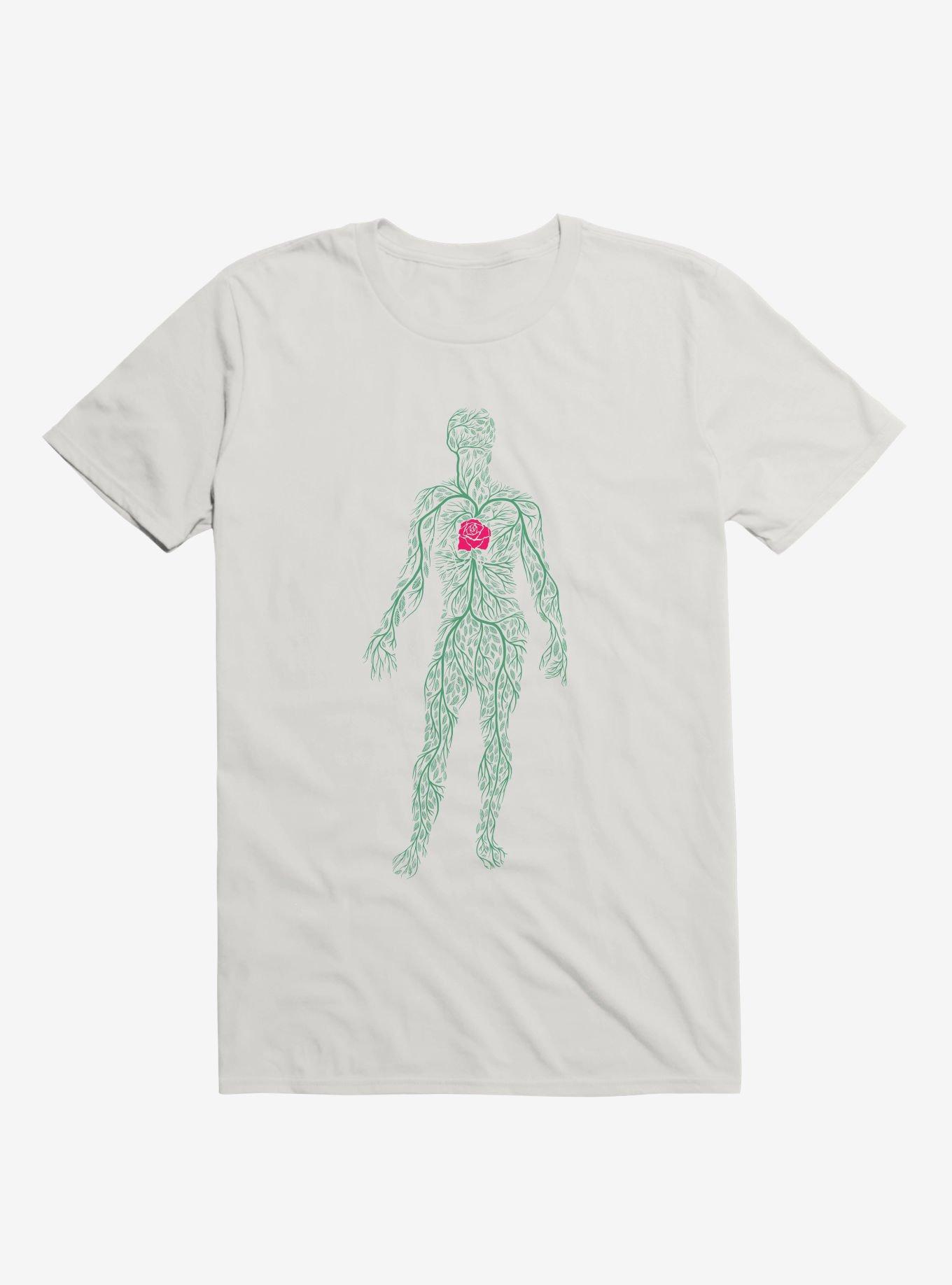 Spring Heart T-Shirt, WHITE, hi-res
