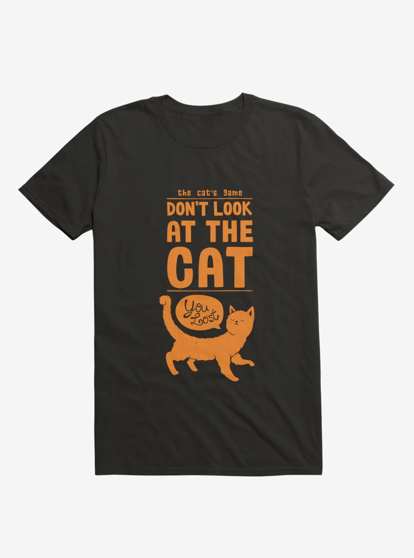 The Cat's Game T-Shirt, BLACK, hi-res