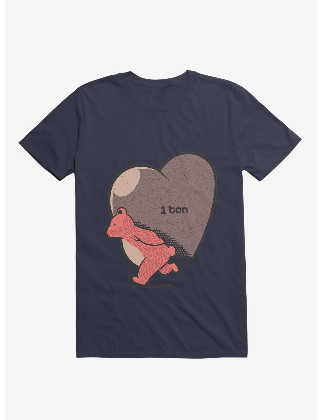 Bear My Love T-Shirt, NAVY, hi-res