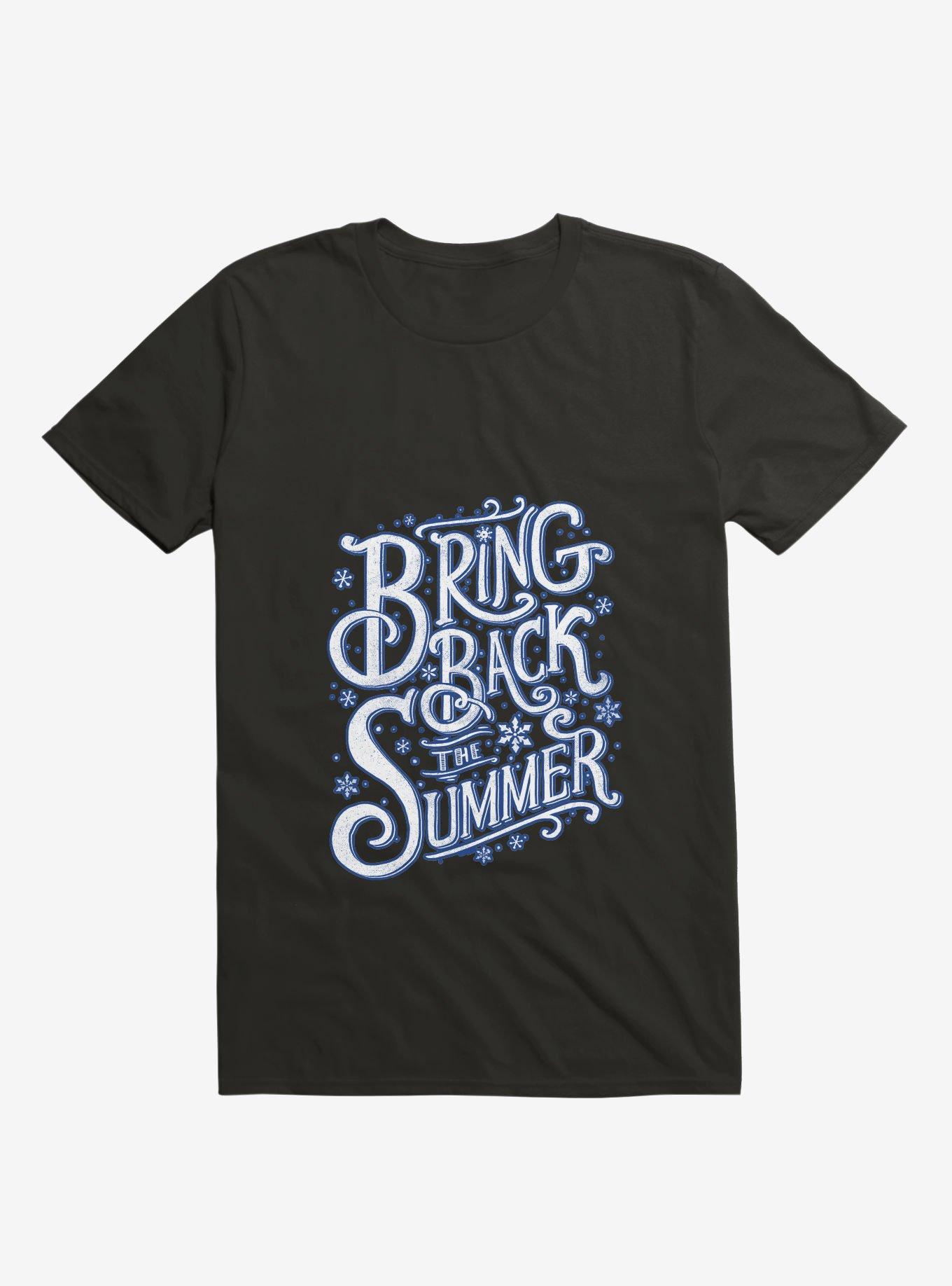 Bring Back The Summer T-Shirt, BLACK, hi-res