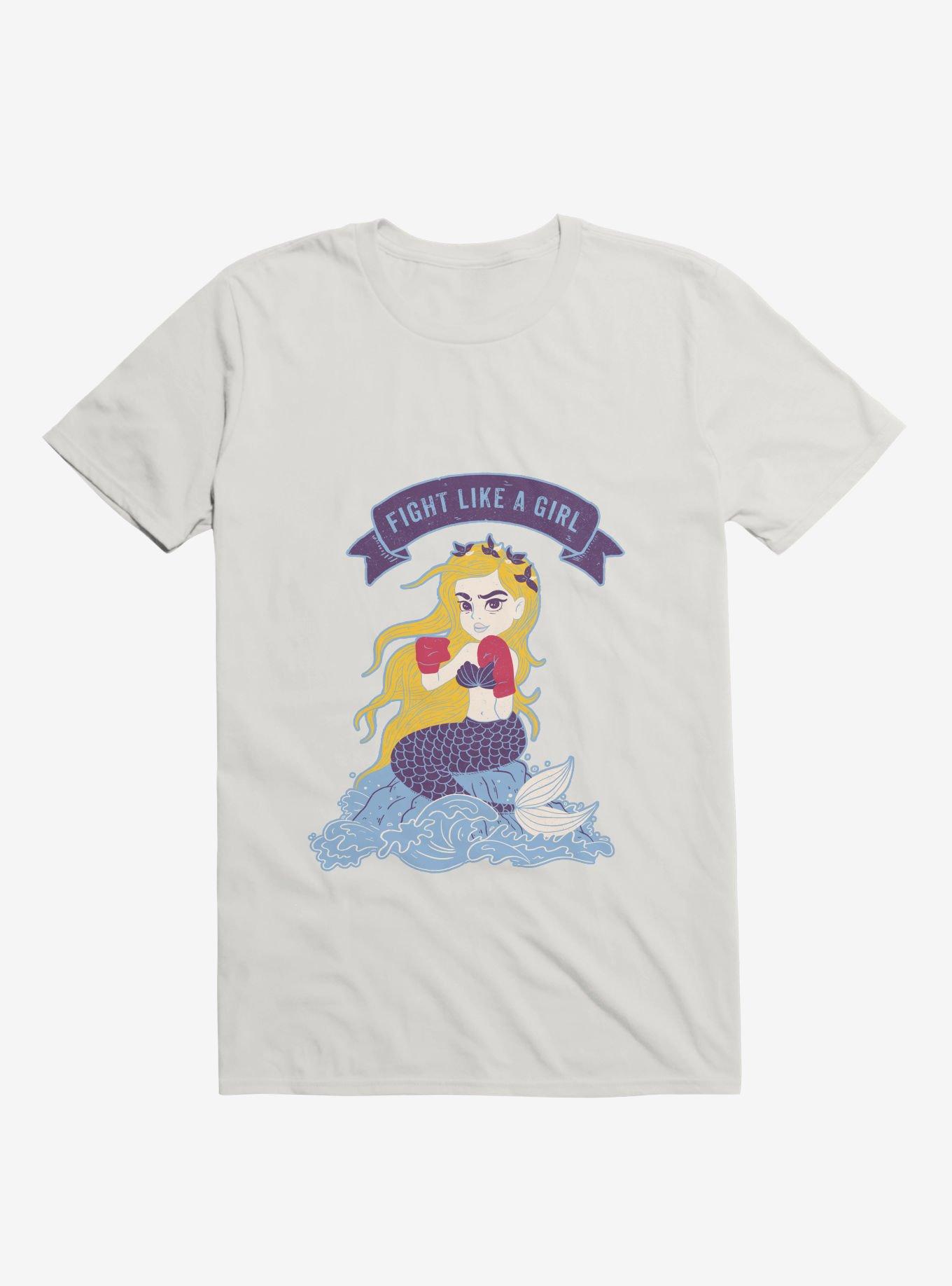 Fight Like A Girl T-Shirt, WHITE, hi-res
