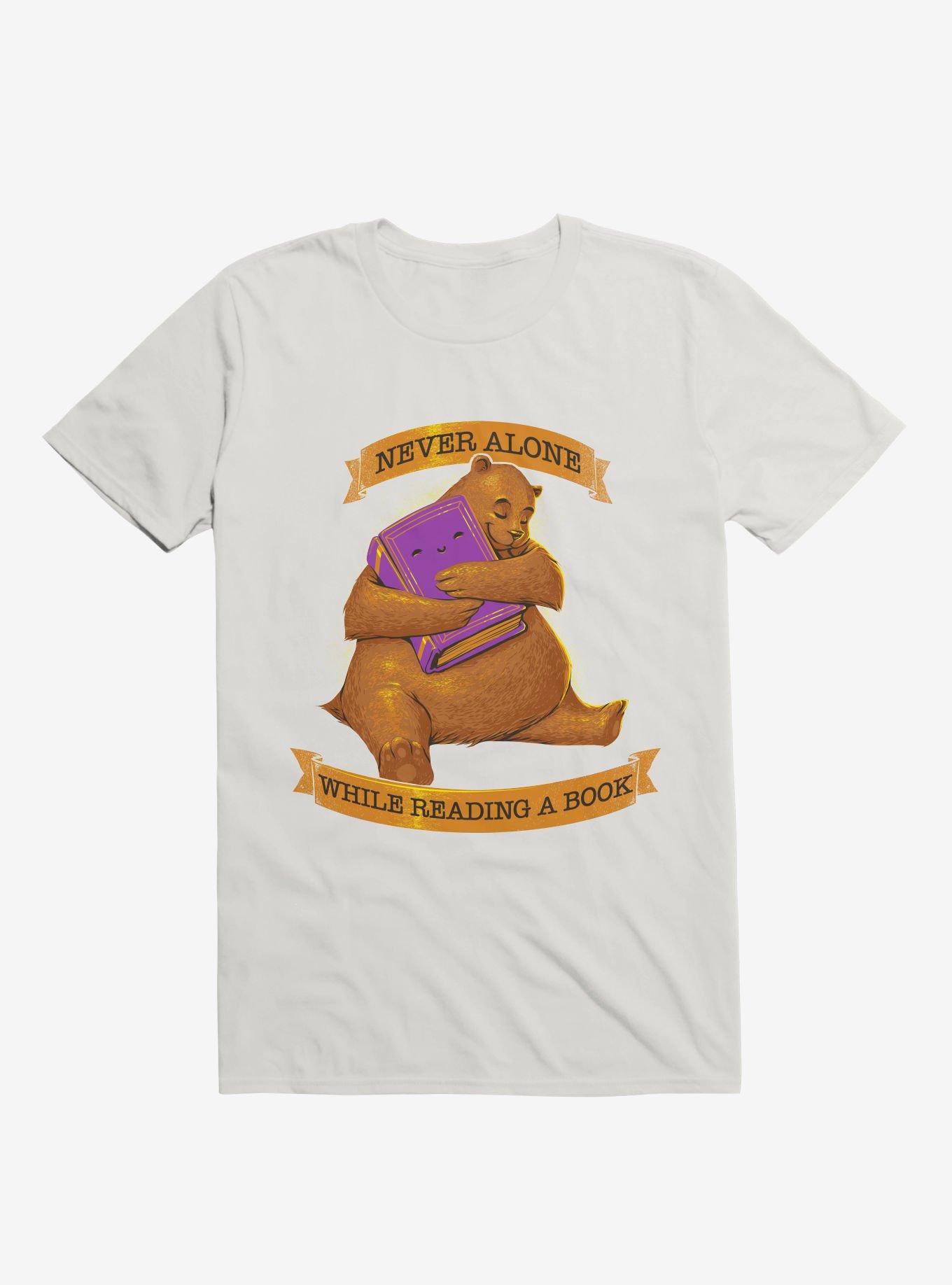 Never Alone While Reading A Book T-Shirt, , hi-res