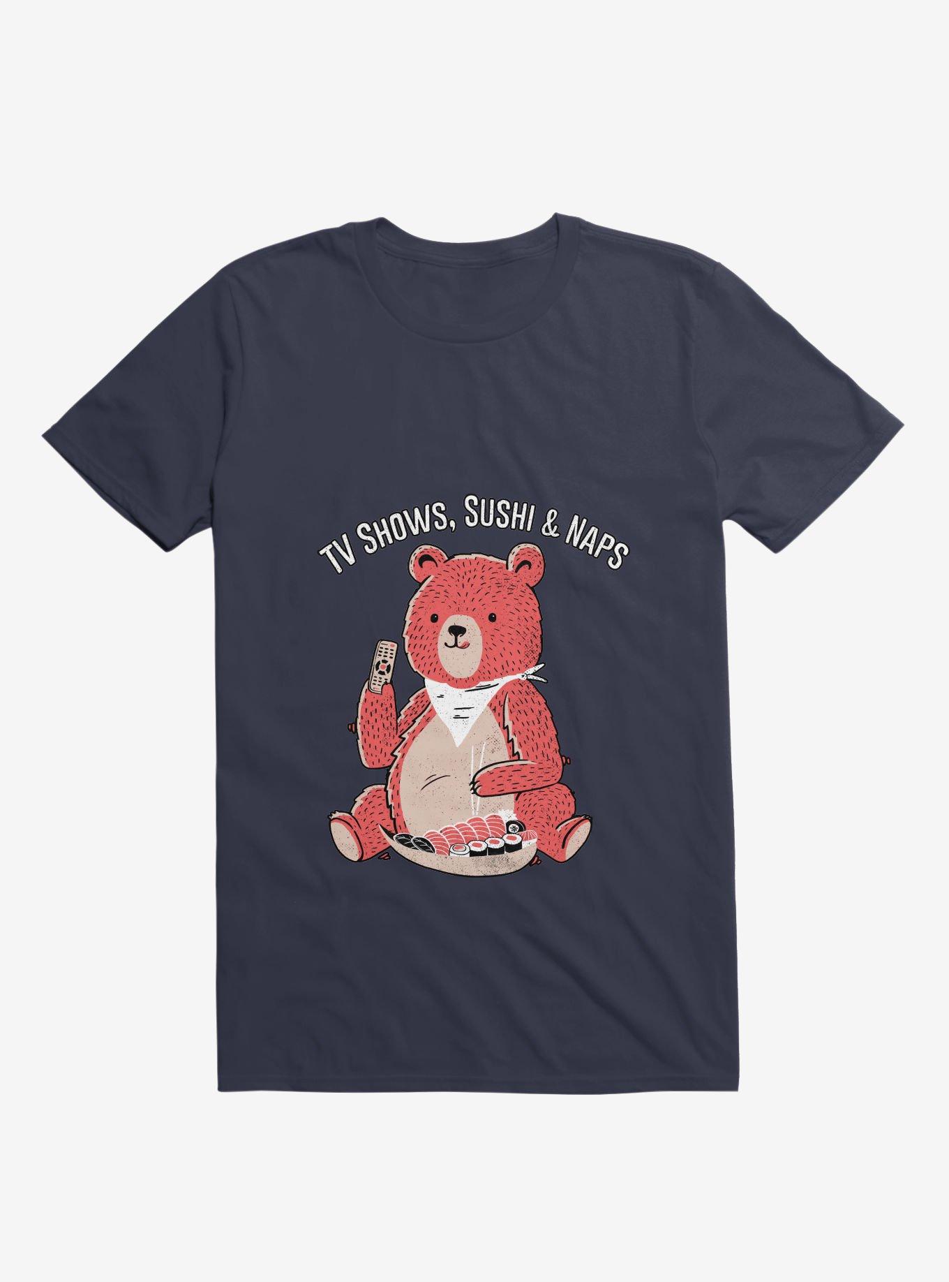 TV Shows, Sushi & Naps T-Shirt, , hi-res