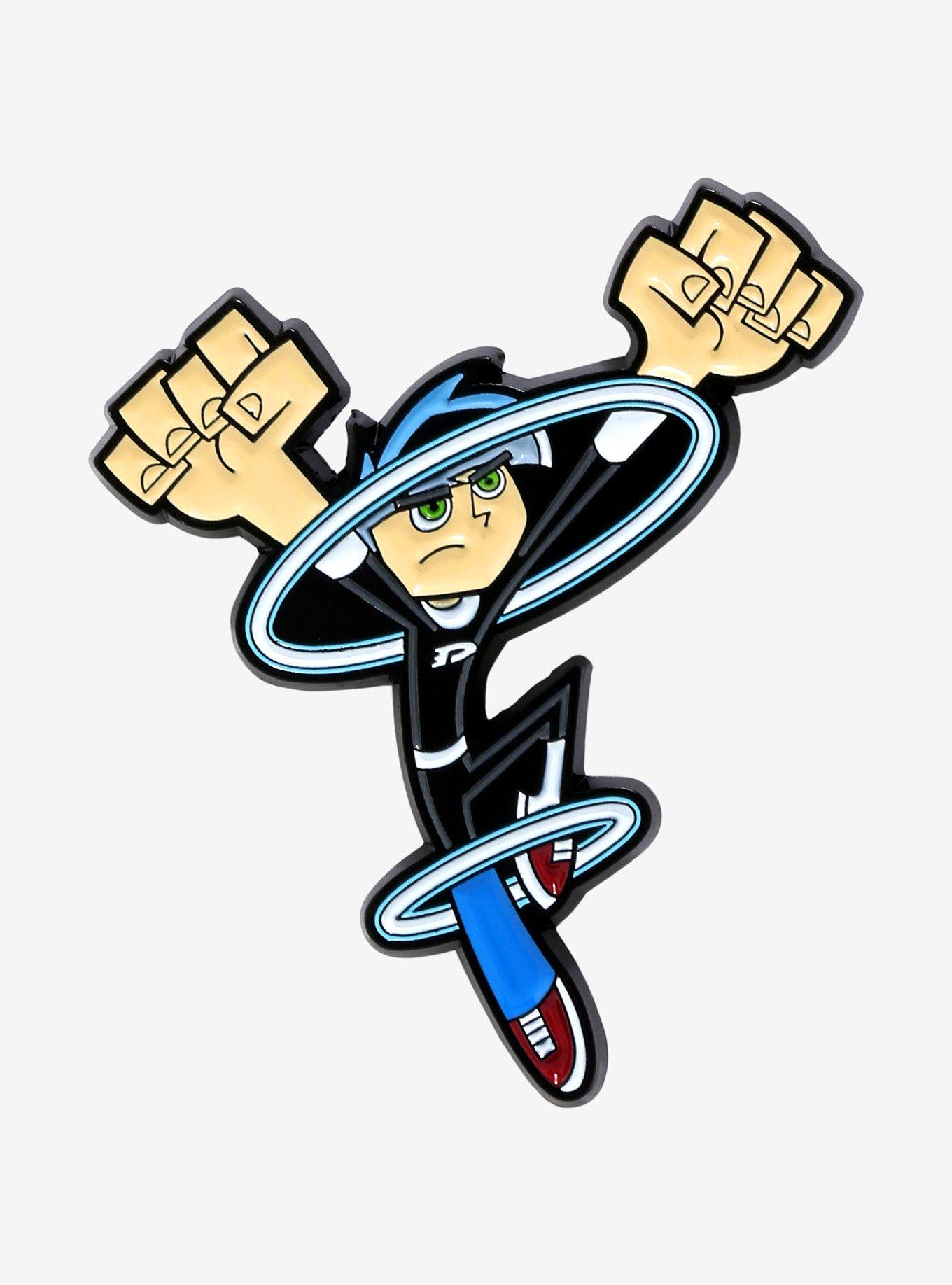 Danny Phantom Going Ghost Enamel Pin - BoxLunch Exclusive, , hi-res