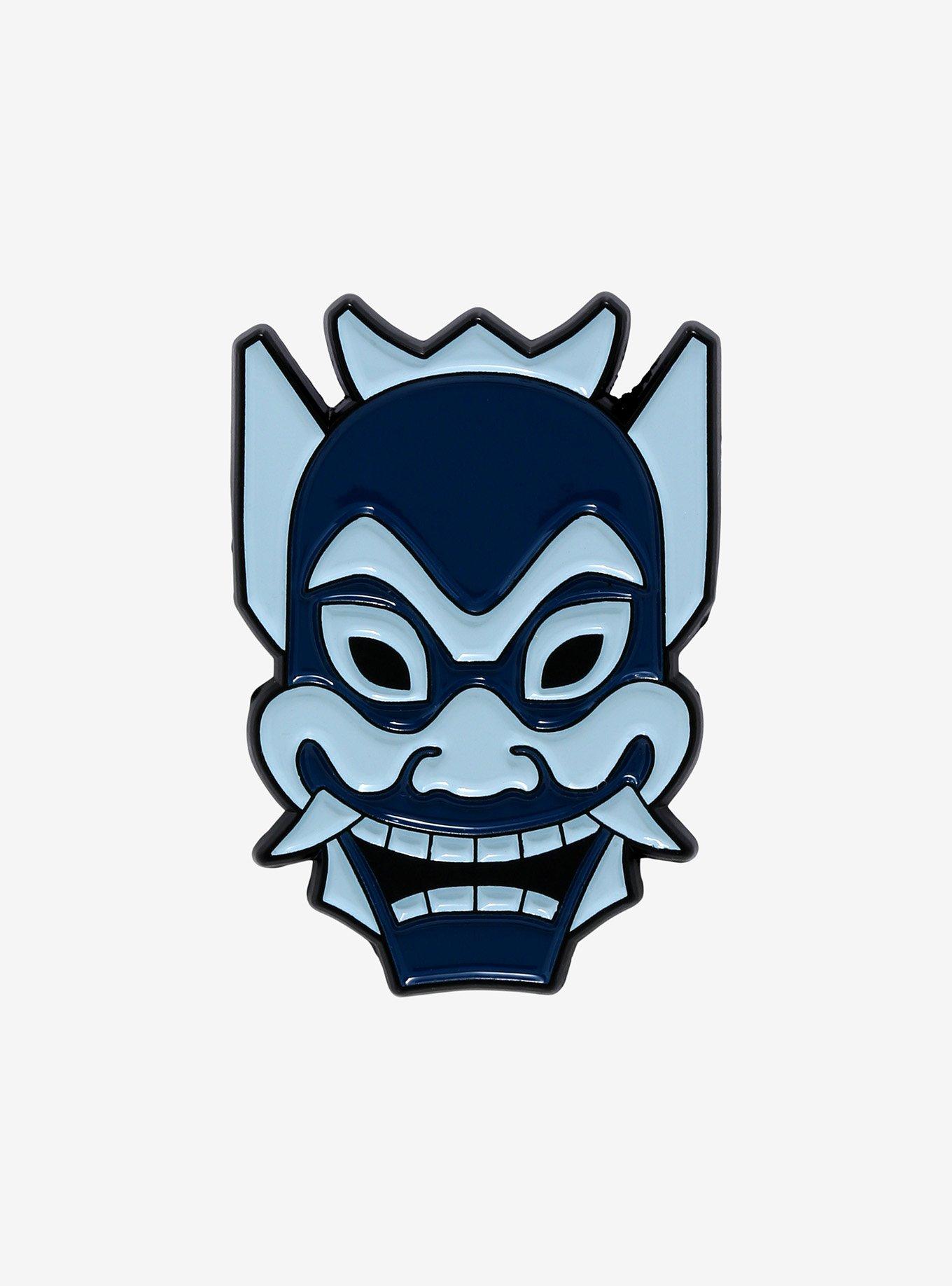Avatar: The Last Airbender The Blue Spirit Mask Enamel Pin - BoxLunch Exclusive, , hi-res