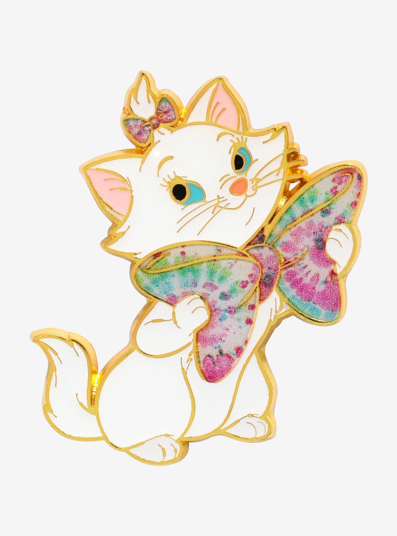 Loungefly Disney The Aristocats Marie Tie-Dye Enamel Pin - BoxLunch Exclusive, , hi-res