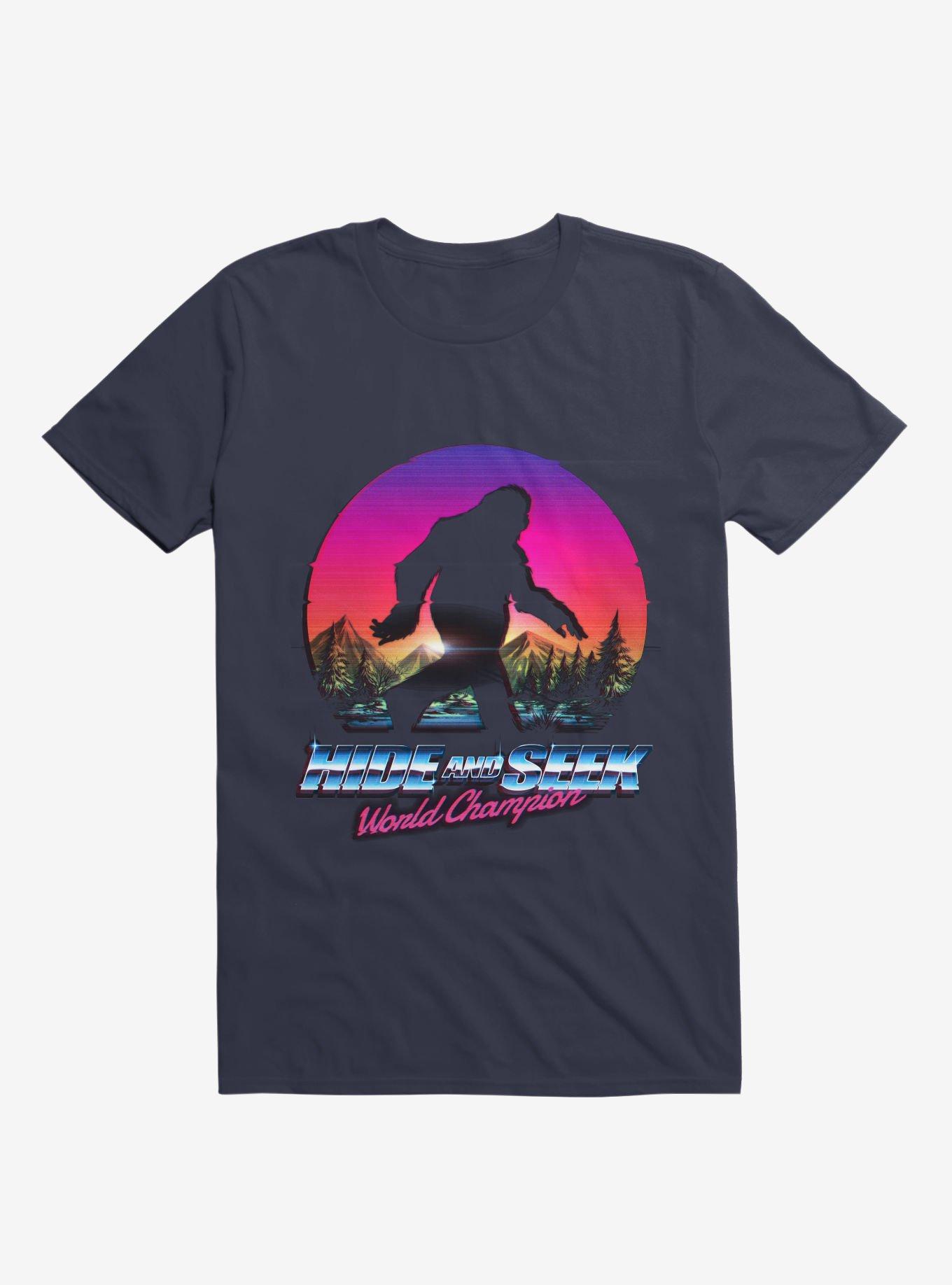 Hide And Seek World Champion Bigfoot Is Real T-Shirt, , hi-res
