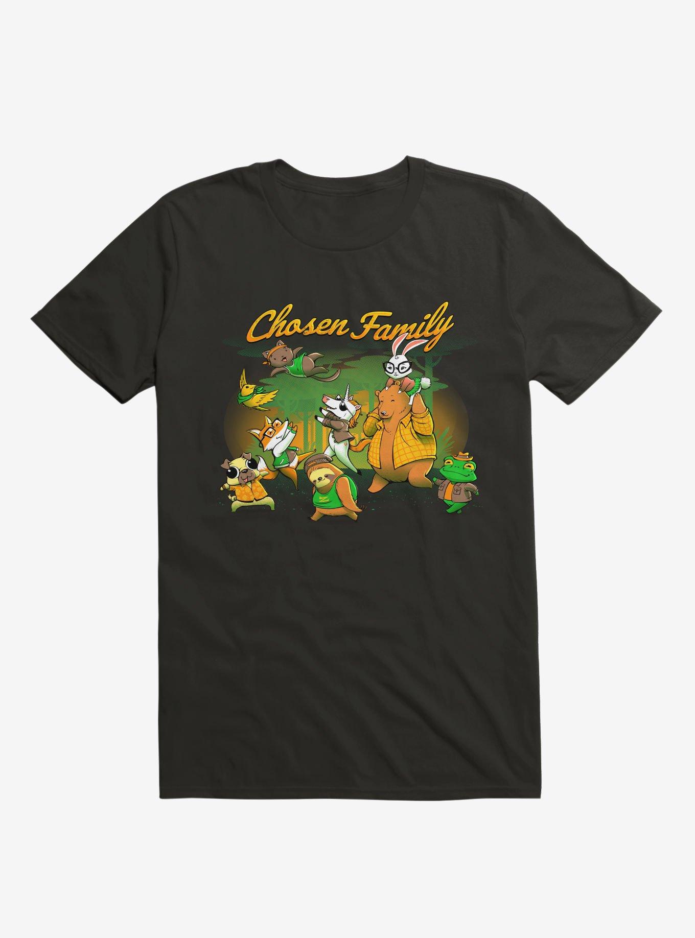 Chosen Family T-Shirt, BLACK, hi-res