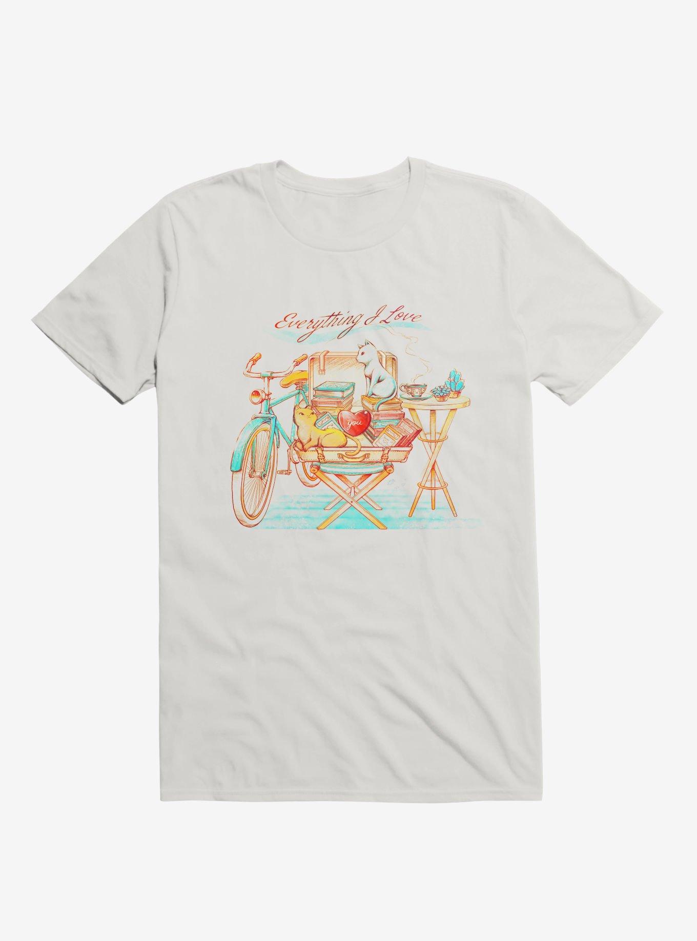 Everything I Love Travelling T-Shirt, , hi-res