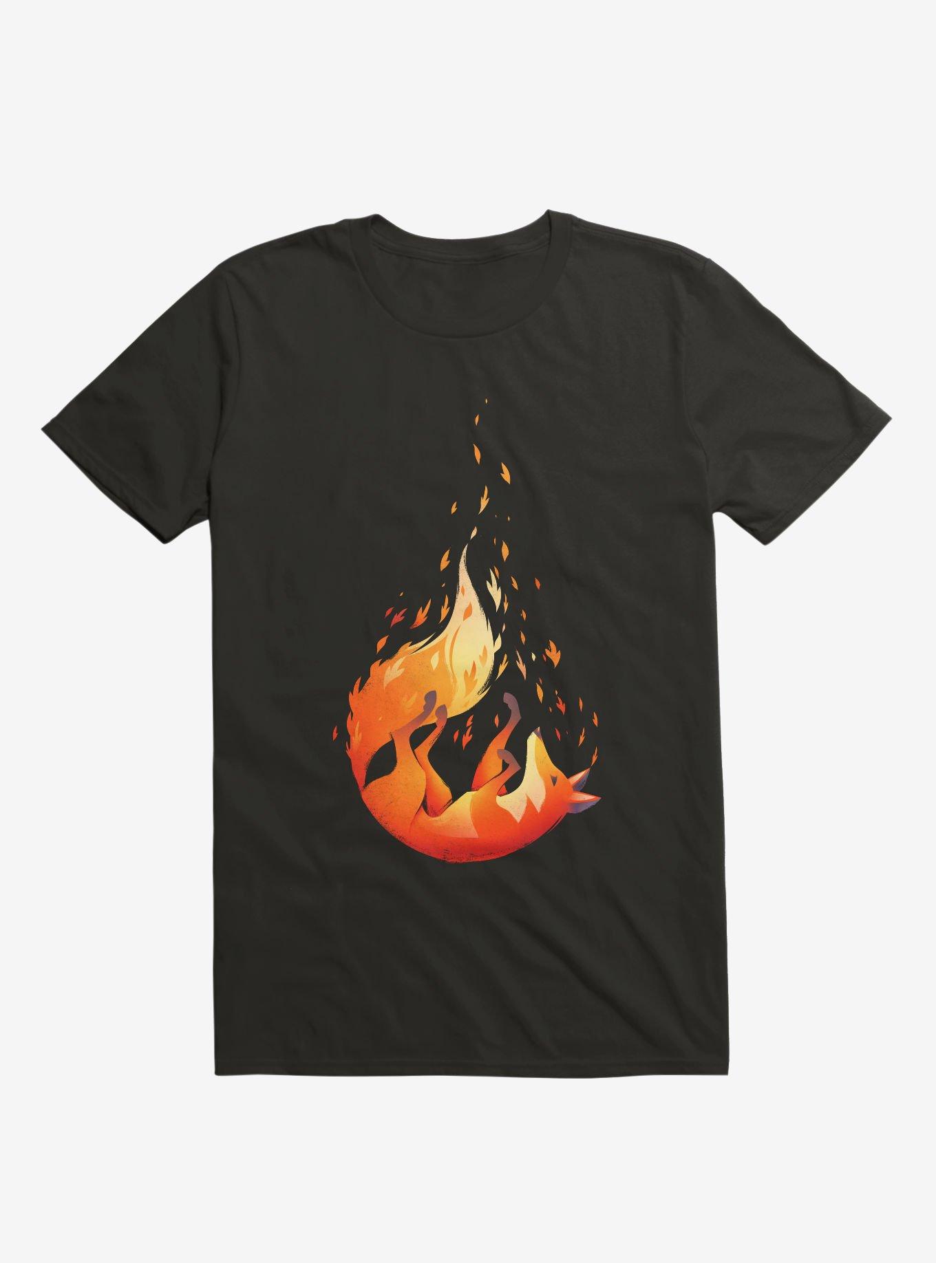 Falling Fox T-Shirt, , hi-res