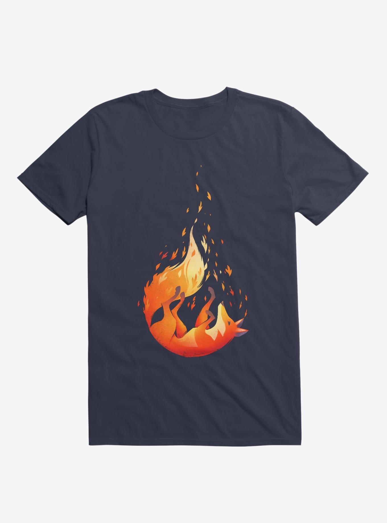 Falling Fox T-Shirt, , hi-res
