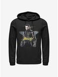 Marvel The Falcon And The Winter Soldier Bucky Hoodie, BLACK, hi-res