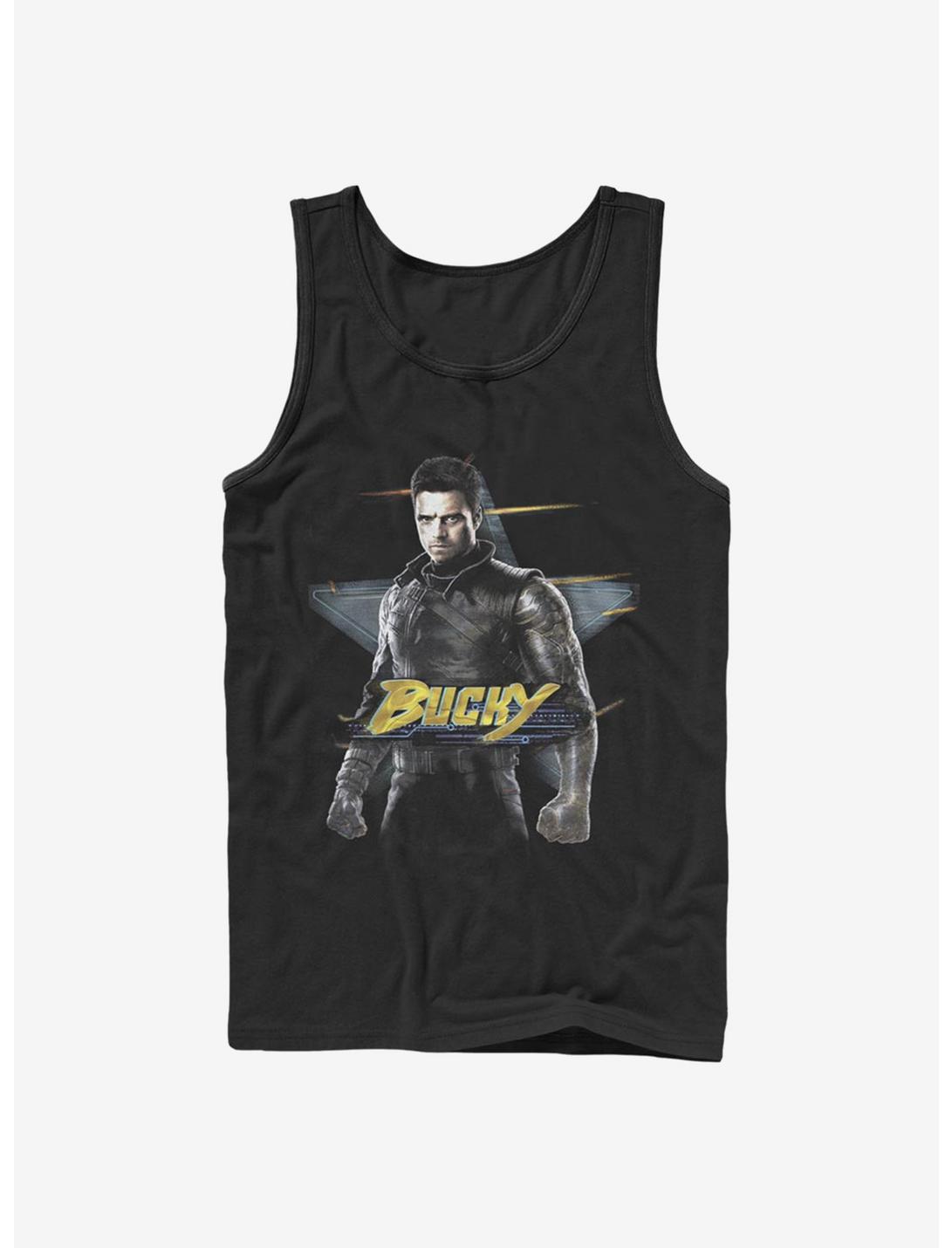 Marvel The Falcon And The Winter Soldier Bucky Tank, BLACK, hi-res