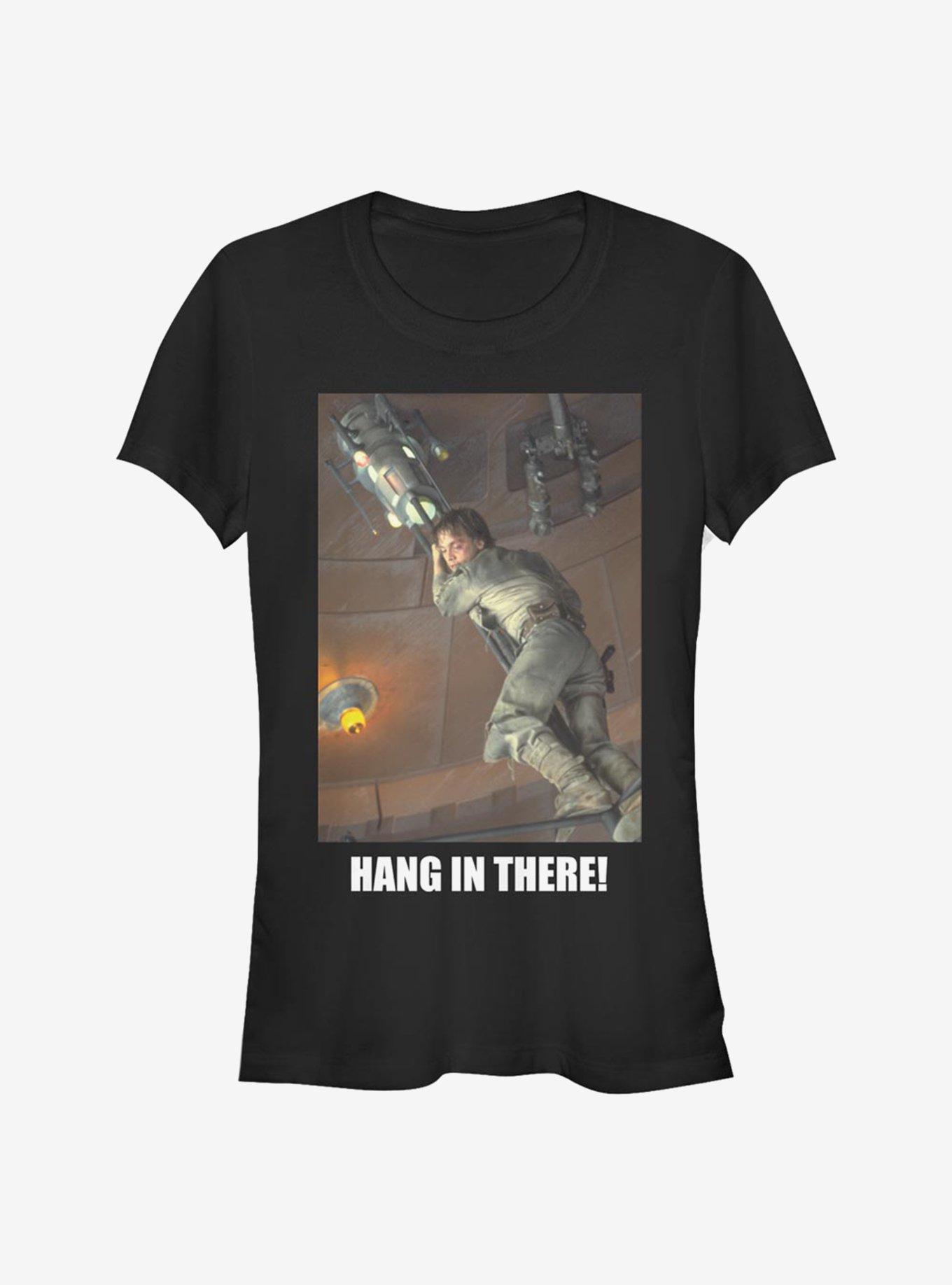 Star Wars Hang In There Luke Girls T-Shirt
