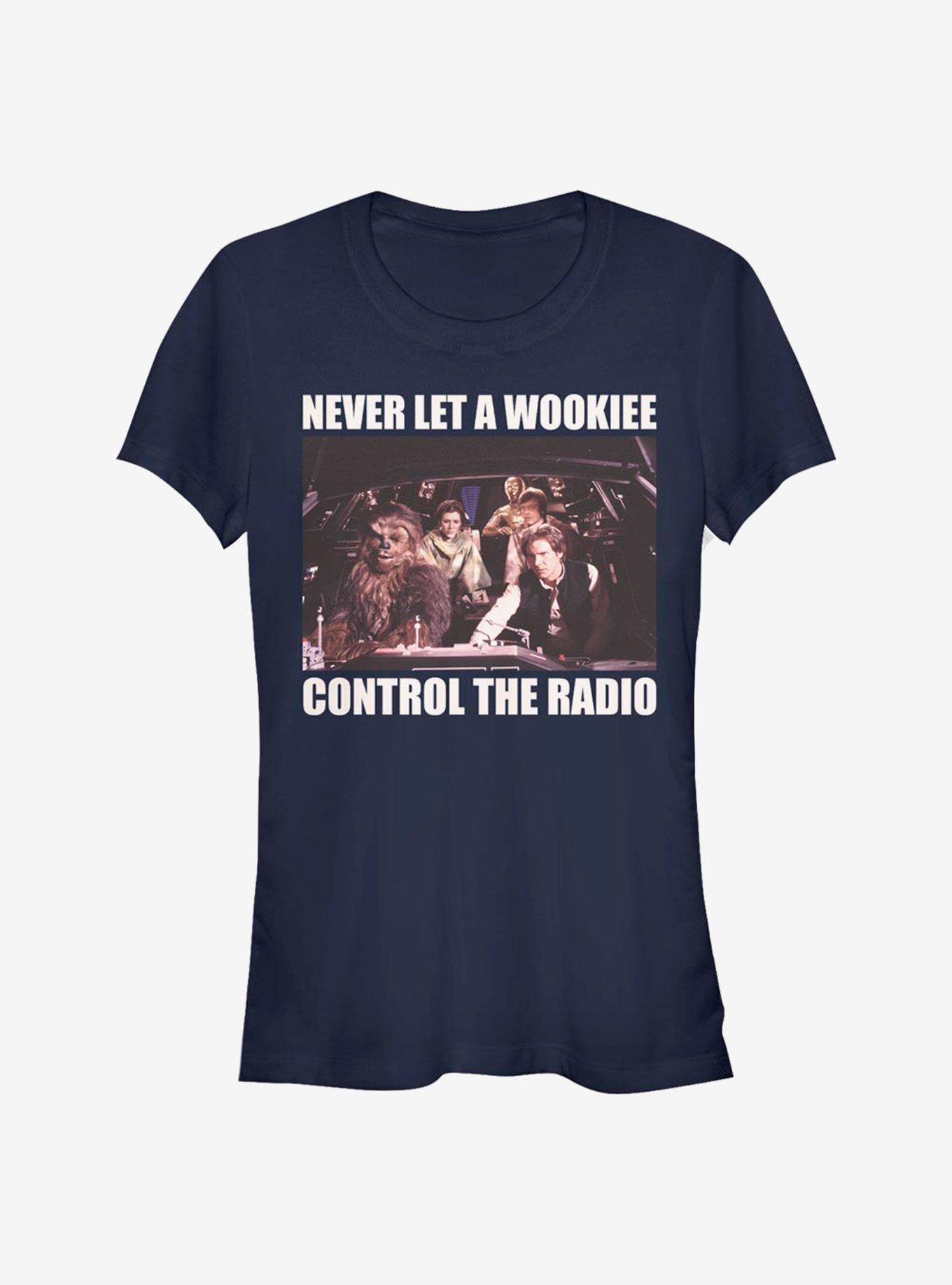 Star Wars No Wookie Radio Girls T-Shirt