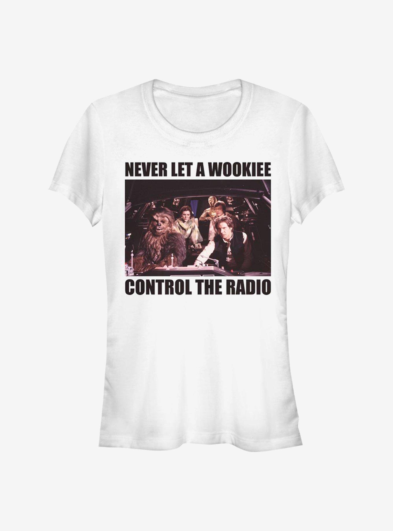 Star Wars No Wookie Radio Girls T-Shirt, , hi-res