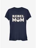 Star Wars Rebel Mom Girls T-Shirt, NAVY, hi-res