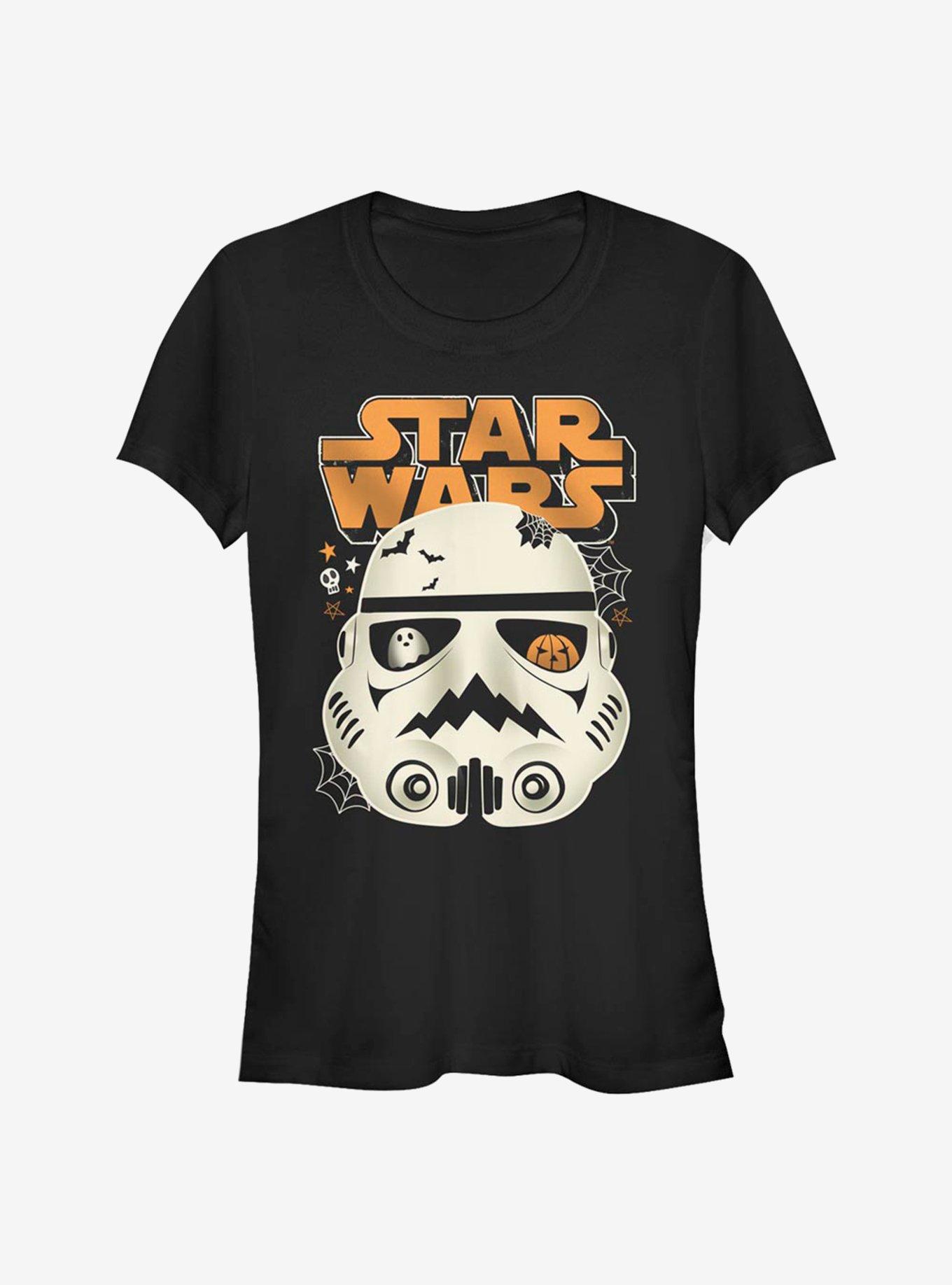 Star Wars Stormtrooper Jack-O-Lantern Girls T-Shirt, , hi-res