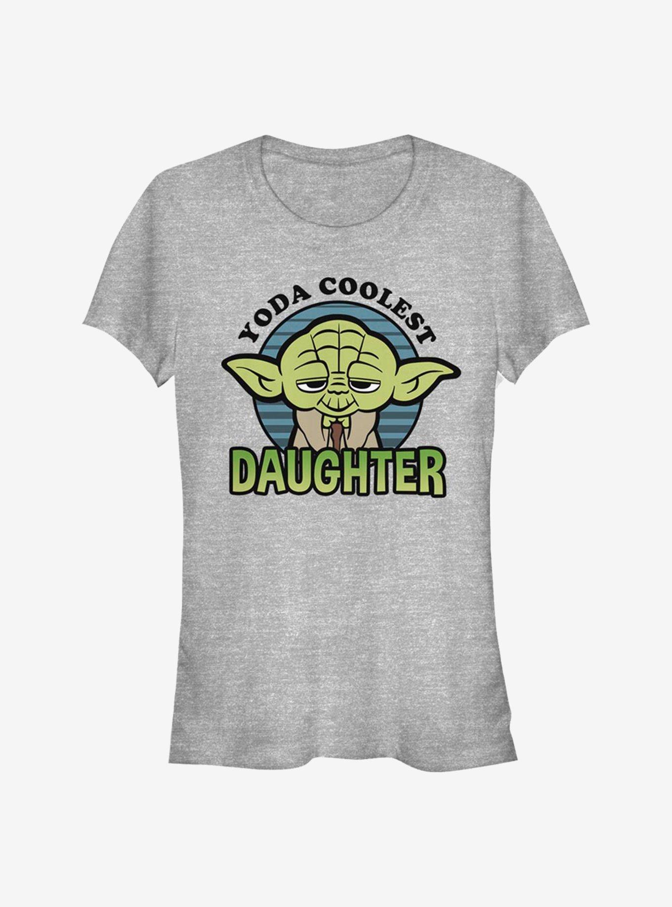 Star Wars Yoda Coolest Daughter Girls T-Shirt