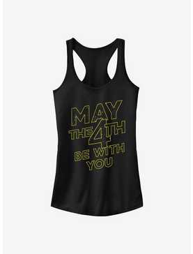 Star Wars May The 4th Be With You Logo Girls Tank, , hi-res