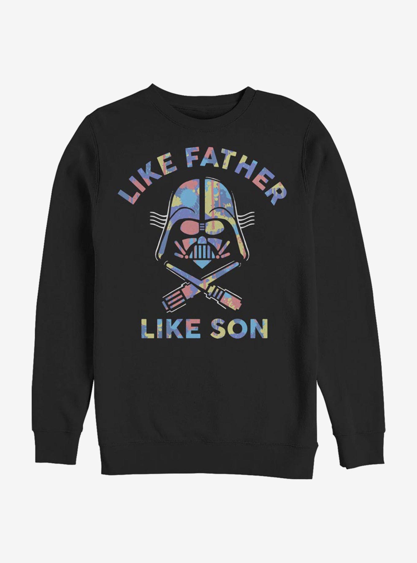 Star Wars Like Father Crew Sweatshirt, BLACK, hi-res